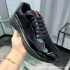 Zapatos de Pareja de Cuero Genuino Marca P Modelo Nuevo 2026 Zapatos Transpirables con Combinación de Malla y Charol, Zapatos Casuales para Hombre Resistentes al Desgaste