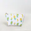 Bolsa de Cosméticos Portátil Estampada Estilo Coreano PU Simple Ecológica PU para Lavar Bolsa de Almacenamiento