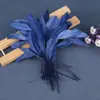 Plumas de Cola de Pollo de Colores Desprendibles Plumas de Pollo Adornos Hechos a Mano para Manualidades Plumas Duras Flotantes Desprendibles Decoración para Sombreros Vestidos Accesorios de Manualidades