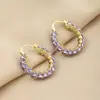 Tendência Explosões Europeias e Americanas Brincos de Diamante Super Brilhantes Moda Círculo Geométrico Nicho Luxo Leve Versátil Joia para Orelha