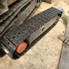 Chassi Caminhante Totalmente Hidráulico, Chassi Caminhante Modificado para Plataforma de Perfuração de Escavadeira, Montagem de Chassi Caminhante de Esteira de Borracha