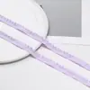 Renda de pompom de poliéster em cores de macaron com bordas pequenas de pérolas onduladas, presilha de cabelo de fita, acessório de laço para roupas e bonecas