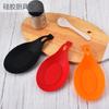 Almohadilla de silicona para cucharas de colores Almohadilla de silicona para cucharas con forma Asiento de silicona para cucharas Almohadilla de silicona para cucharas Almohadilla de almacenamiento creativa