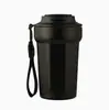 Caneca de café em aço inoxidável 316, porta-copos para carro, copo portátil de cola, presente personalizado transfronteiriço, copo octogonal, copo térmico