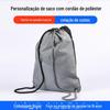 Comércio Exterior Transfronteiriço Cinto de Poliéster Bolsa Impermeável com Cordão Mochila para Ciclismo ao Ar Livre Bolsa de Nylon Bolsa com Cordão de Tecido Oxford