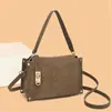 Bolso de mujer transfronterizo, bolso casual de hombro y cruzado, nuevo bolso de mano versátil para el trabajo de Henggeng, bolso tipo caja, bolso tote simple