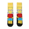 Calcetines de Algodón para Hombre de Media Caña con Dibujos de Los Simpson, Calcetines Europeos y Americanos Personalizados, Calcetines de Anime Transfronterizos al por Mayor para Mujer, Calcetines Modernos con Dibujos Animados