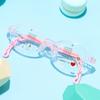 Lentes anti luz azul montura de silicona para niños lentes lisos para hombres y mujeres lentes cómodos suaves ultraligeros lentes deportivos antideslizantes