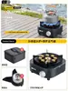 Fogareiro de Fita Cassete Tipo Split Portátil para Exterior Novo Modelo Fogareiro a Gás Fogareiro para Chá Utensílios de Cozinha para Acampamento Equipamento de Cozinha para Exterior Conjunto Completo