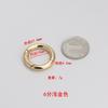 Herrajes para Hebillas de Bolsos de Guangzhou Anillo Redondo Hebilla para Equipaje Hebilla Metálica de Resorte Anillo de Resorte Abierto Gancho para Llaves Hebilla Hebilla