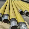 Manguera de Goma con Brida de Gran Diámetro para Lodo, Manguera Especial para Succión y Descarga de Lodo, Manguera Reforzada con Alambre de Acero de Alta Resistencia para Transporte de Partículas, Hecho a Medida