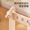 Perchero Móvil de Pie para Niños, Colgador de Tablero Oceánico para Apartamentos Pequeños, Perchero Simple para el Hogar, Estante de Exhibición para Tienda de Ropa Infantil