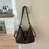 Mochila de gran capacidad para mujer para viajes, mochila ligera para el día a día, nueva bolsa cruzada de un solo hombro vintage de verano 2026 para mujer