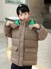 Chaqueta de algodón acolchada de invierno para niños, cálida y gruesa, guapa, invierno 2023, moderna, de plumón y algodón acolchado, moda