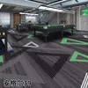 Alfombra de Nylon Ignífuga para Salón de Billar, Engrosada y Resistente al Desgaste, Adecuada para Hoteles, Clubes, KTV, Uso Comercial, Alfombra Impresa de Enclavamiento de Superficie Completa