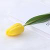 Flor de simulación hidratante al tacto, adornos para decoración del hogar, flor falsa transfronteriza, flor artificial, rama grande, rafia, tulipán