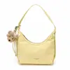 Bolsa de Ombro/Axila Versátil, Moderna e Fashion para Mulheres, Bolsa de Mão Lacada de Alta Qualidade, Bolsa em Formato de Meia-Lua, Bolsa Transversal Casual Simples