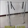 Cubierta de Polvo Transparente de PVC Estante Equipo Electrodomésticos Libros Zapatos Planta Verde Estante Mesa Silla Furgoneta Autocaravana Cubierta Impermeable para Exteriores