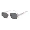 Colección de Gafas de Sol de Metal, Nuevo Estilo de Alta Gama para Mujer, Moda Personalizada Fotografía Callejera, Gafas de Sol Lisas Ojo de Gato Anti-UV para Hombre