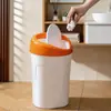 Lixeira Plástica BNBS para Casa com Tampa Flip-Top de Grande Capacidade para Sala de Estar, Quarto, Lixeira Sanitária à Prova de Odores