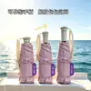 Nuevo paraguas de sol de tela de goma de seis varillas, apertura manual, de colores, con mango retráctil, apto para días soleados y lluviosos, disponible para dropshipping, paraguas publicitario