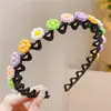Faixa de Cabeça Infantil para Meninas, Design de Desenho Animado, Presilha Antiderrapante, Lindo Acessório de Cabelo para Controlar Fios Soltos, Faixa de Cabelo Trançada para Bebês