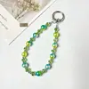 Chaveiro de Pérola Degradê Original Transfronteiriço Atacado Pequena Decoração Versátil para Bolsa Chaveiro de Pérolas de Alto Valor