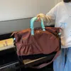 Bolsa Deportiva de Fitness, Bolsa de Bádminton para Mujer, Bolsa de Almacenamiento para Entrenamiento con Separación Seca y Húmeda, Bolsa Portátil Ligera Impermeable para Viajes Cortos