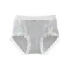 10A Algodão Colorido Natural Antibacteriano Roupa Íntima Feminina 100% Algodão Gancho Estendido Renda Cintura Média Respirável Sexy Roupa Íntima para Mulheres