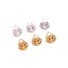 Prata S925 Oco Ruyi Cadeado da Paz Pequeno Pingente DIY Pulseira de Corda Trançada Material de Acessório de Prata Pequeno Pingente