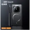 Adecuado para funda de teléfono Huawei MateX7, pantalla plegable, pintura metálica, succión magnética, bisagra de eje central X6, cubierta protectora completa anticaídas