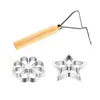 Molde para Freír Transfronterizo Aleación de Aluminio Cuchara Antiadherente para Pasteles de Aceite, Rábano Rallado, Cuchara para Pastel de Camarones, Molde para Hornear, Gadgets de Cocina