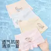 Ropa interior para niñas, Calzoncillos tipo bóxer de malla transpirable de seda helada de verano para niños, Calzoncillos de ángulo plano para niñas que no pellizcan los glúteos