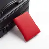 Porta-passaporte de couro Amazon transfronteiriço, unissex, capa de passaporte de couro PU espessado, porta-bilhetes, protetor de passaporte