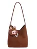 Bolso de gran capacidad para mujer, nuevo bolso de hombro de gamuza de moda 2026, bolso de axila moderno, bolso tote cruzado