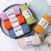 Hilo de Algodón Hueco de 2 mm para Bolsas de Ganchillo DIY Bolsa Tejida a Mano Sombrero Hilo Redondo Tipo Perla Lana