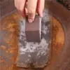 Escova de Limpeza de Cozinha para Remover Manchas e Ferrugem, Escova para Lavar Louça e Esfregar Panelas, Esponja de Esmeril para Limpar Fendas e Cantos