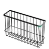 Estante de Almacenamiento de Papel Film de Cocina Estante de Almacenamiento para Refrigerador Hogar Montado en Pared Sin Taladro Cesta Colgante para Almacenamiento de Especias Venta al por Mayor