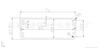 Carcasa de Perfil de Aluminio/Carcasa Apantallada/Carcasa de Aluminio para Cableado de Red No. 79: Carcasa de placa PCB 27.7*71*110