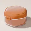 Caja para Brackets, Caja para Brackets Invisibles, Caja de Almacenamiento para Retenedor de Corrección Dental, Caja Portátil, Caja de Almacenamiento y Limpieza para Dentaduras