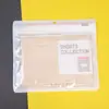 Bolsa de Embalaje para Ropa Interior Unisex, Bolsa de Plástico Blanca Transparente de Alto Nivel con Cierre Autoadhesivo, Bolsa de Sellado Independiente Transfronteriza