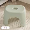 Taburete pequeño engrosado para el hogar, plástico, banco para sala de estar, silla, baño para niños, baño, habitación de alquiler para mujeres, taburete bajo para cambiar zapatos