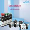 Fonte de fábrica MV522 série pneumática botão interruptor válvula reversível limitador pneumático de duas posições cinco vias válvula mecânica