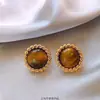 Brincos de Orelha Maillard Retro Únicos para Mulheres, Novos Brincos Populares de 2026, Design de Nicho, Brincos Elegantes e de Alta Qualidade