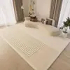 Alfombra estampada tipo cachemir sala de estar dormitorio mesa de centro engrosada moderna minimalista