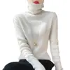 Suéter de Tricô Gola Alta Slim Fit Transfronteiriço, Novo Outono/Inverno 2026 Feminino Macio Pulôver