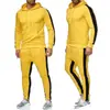 2026 Simples Transfronteiriço Outono e Inverno Novo Estilo Masculino Juventude Corrida Casual Roupa Esportiva Terno Jaqueta Moletom Traje Esportivo