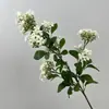 Flores Artificiales Fragantes, Flores Falsas de Lujo de Alta Gama para Decoración de Mesa de Sala de Estar y Comedor, Flores de Seda para Decoración de Bodas