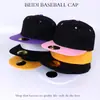 Gorra de béisbol de AliExpress transfronteriza con nuevo diseño de color LOGO para hombre y mujer, sombrero de protección solar hip-hop, sombrero de primavera y otoño de comercio exterior, fabricantes