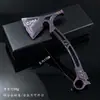 Zona Negra Armas Periféricas Liga de Zinco Machado de Brinquedo Modelo Guerreiro do Mar de Gelo Tomahawk Ornamento de Arma Adereços de Metal Jogo